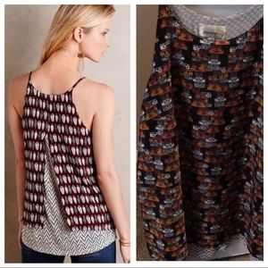 Anthropologie Porridge luggage top